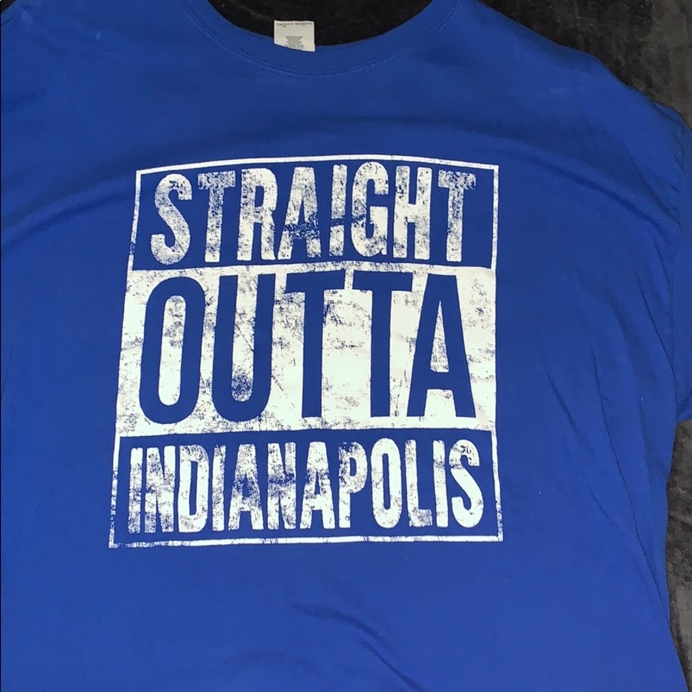 NWOT XL “Straight out of Indianapolis”